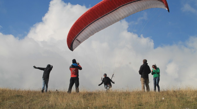 foto attività outdoor – parapendio – Festival della Montagna 2014