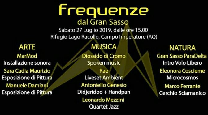 FREQUENZE dal Gran Sasso 2019